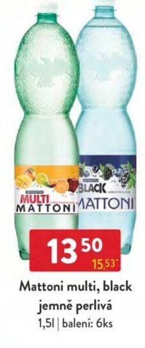 Qanto Mattoni multi, black jemně perlivá 1.5L nabídka