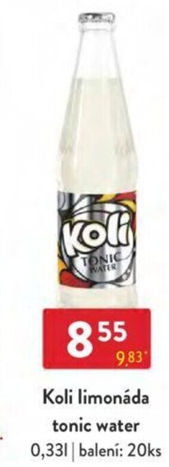 Qanto Koli limonáda tonic water 0,33L nabídka