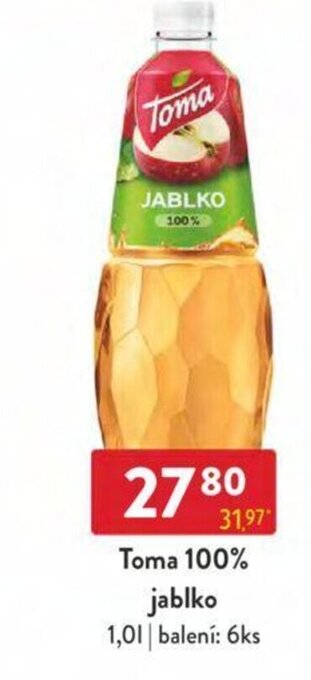 Qanto Toma 100% jablko 1,0L nabídka