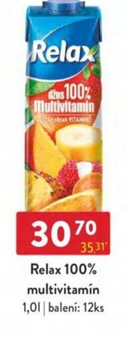 Qanto Relax 100% multivitamín 1.0L nabídka