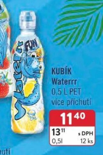 Qanto KUBÍK Waterrr 0,5 L PET nabídka