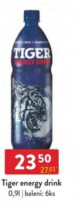 Qanto Tiger energy drink 0,9l nabídka