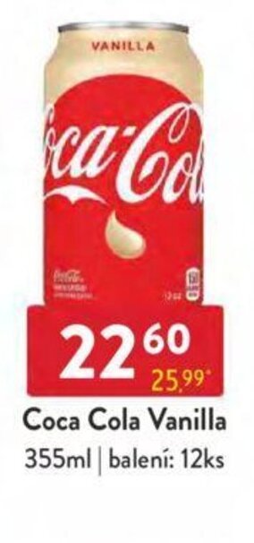 Qanto Coca Cola Vanilla 355ml nabídka