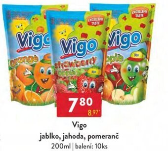 Qanto Vigo jablko, jahoda, pomeranč 200ml nabídka