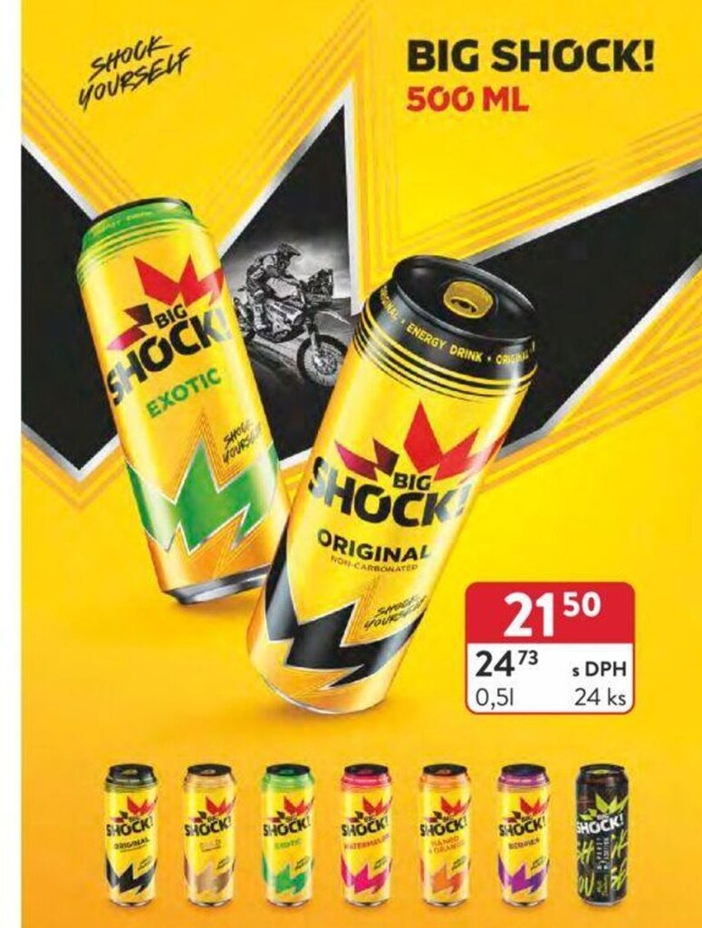 Qanto BIG SHOCK! 500 ML nabídka