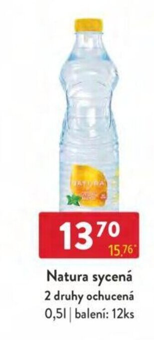 Natura sycená 2 druhy ochucená 0,5L