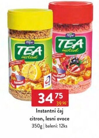 Qanto Instantní čaj citron, lesní ovoce 350g nabídka