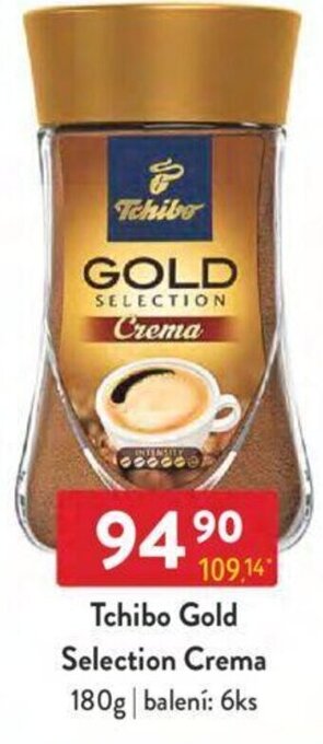 Qanto Tchibo Gold Selection Crema 180g nabídka