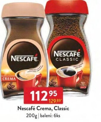 Qanto Nescafé Crema, Classic 200g nabídka