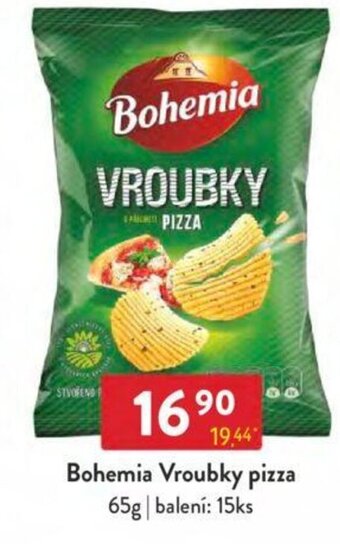 Qanto Bohemia Vroubky pizza 65g nabídka