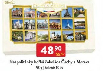 Qanto Neapolitánky hořká čokoláda Čechy a Morava 90g nabídka