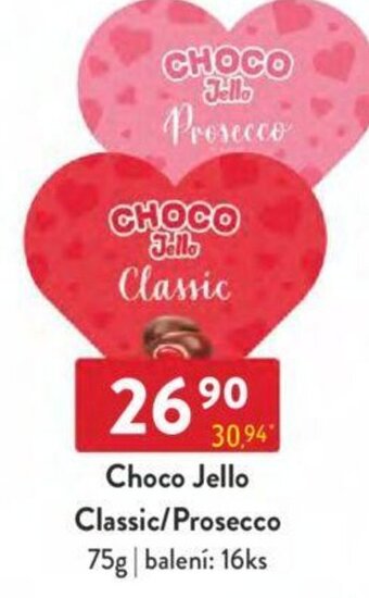 Qanto Choco Jello Classic/Prosecco 75g nabídka