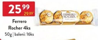 Qanto Ferrero Rocher 4ks 50g nabídka