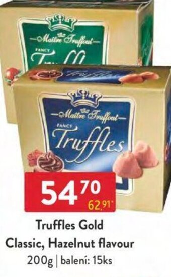 Qanto Truffles Gold Classic, Hazelnut flavour nabídka