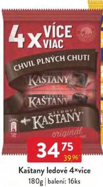 Qanto Kaštany ledové 4xvíce 180g nabídka