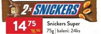 Qanto Snickers Super 75g nabídka