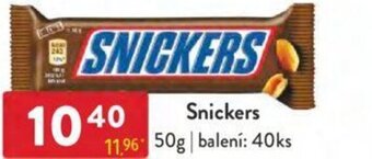 Qanto Snickers 50g nabídka
