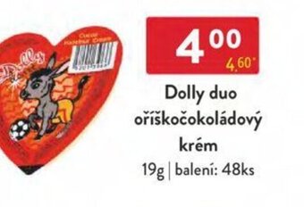 Qanto Dolly duo oříškočokoládový krém 19g nabídka
