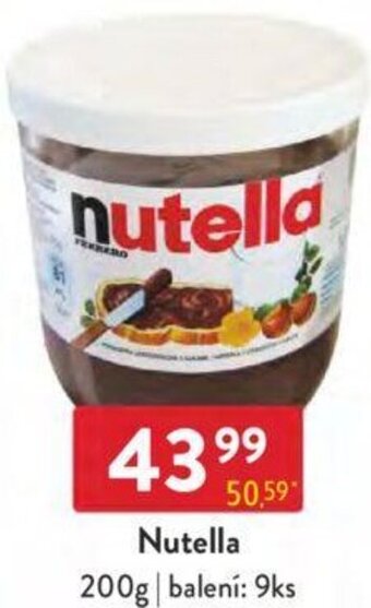 Qanto Nutella 200g nabídka