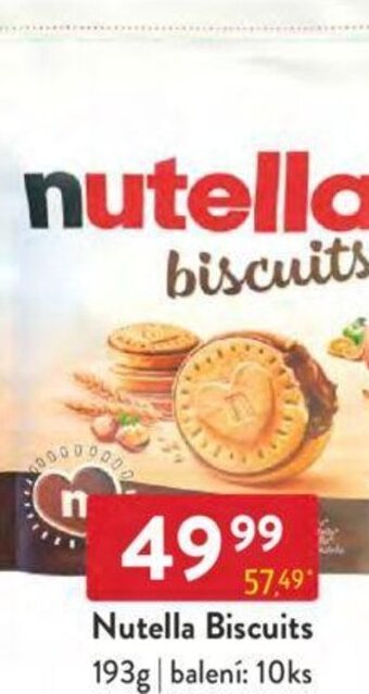 Qanto Nutella Biscuits 193g nabídka