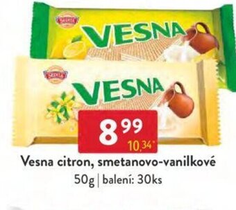 Qanto Vesna citron, smetanovo-vanilkové 50g nabídka