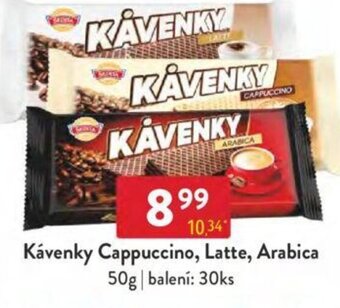 Qanto Kávenky Cappuccino, Latte, Arabica 50g nabídka