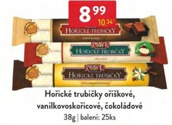 Qanto Hořické trubičky oříškové, vanilkovoskořicové, čokoládové nabídka