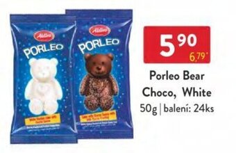 Qanto Porleo Bear Choco, White 50g nabídka