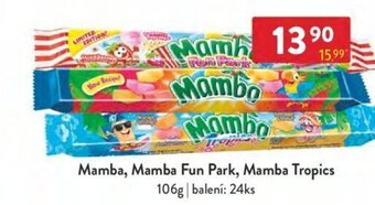Qanto Mamba, Mamba Fun Park, Mamba Tropics 106g nabídka