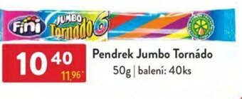 Qanto Pendrek Jumbo Tornádo 50g nabídka