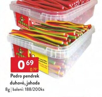 Qanto Pedro pendrek duhové, jahoda nabídka