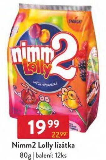 Qanto Nimm2 Lolly lízátka 80g nabídka