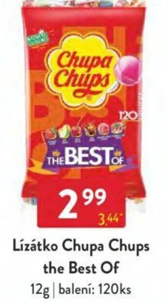 Lízátko Chupa Chups the Best Of 12g