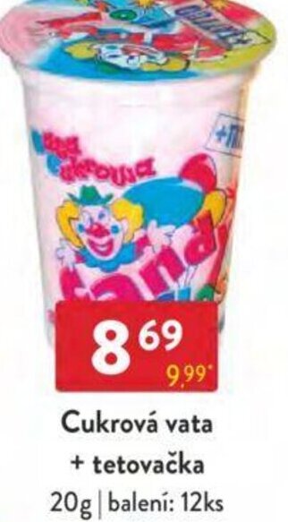 Qanto Cukrová vata + tetovačka 20g nabídka