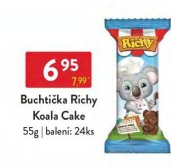 Qanto Buchtička Richy Koala Cake 55g nabídka