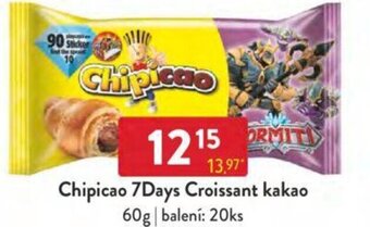 Qanto Chipicao 7Days Croissant kakao 60g nabídka
