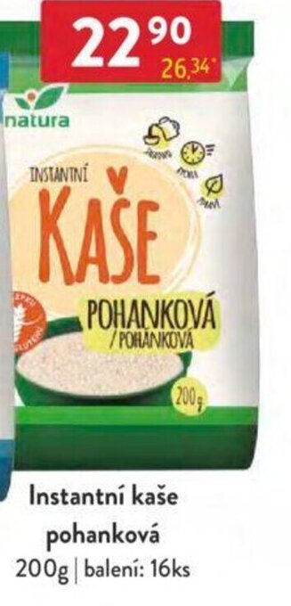 Qanto Instantní kaše pohanková 200g nabídka