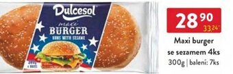 Qanto Maxi burger se sezamem 4ks 300g nabídka
