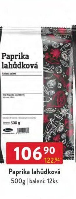 Qanto Paprika lahůdková 500g nabídka