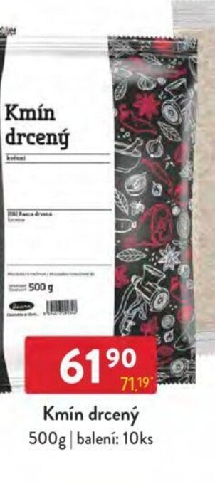 Kmín drcený 500g