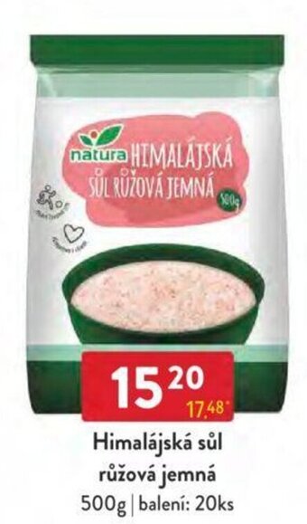 Qanto Himalájská sůl růžová jemná 500g nabídka