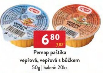 Qanto Pemap paštika vepřová, vepřová s bůčkem 50g nabídka