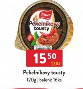 Qanto Pekelníkovy tousty 120g nabídka