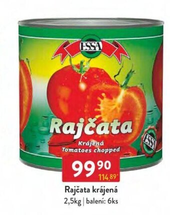Qanto Rajčata krájená 2,5kg nabídka