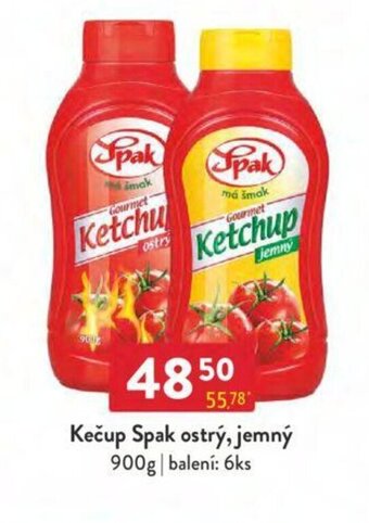 Qanto Kečup Spak ostrý, jemný 900g nabídka