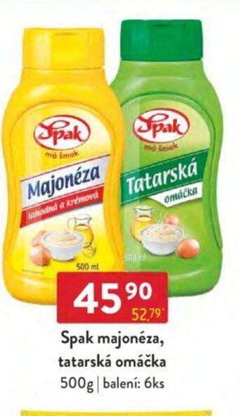 Qanto Spak majonéza, tatarská omáčka 500g nabídka
