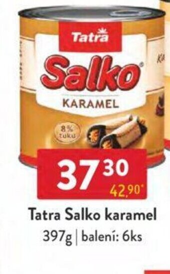 Qanto Tatra Salko karamel 397g nabídka