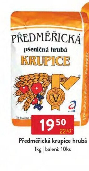 Předměřická krupice hrubá 1kg