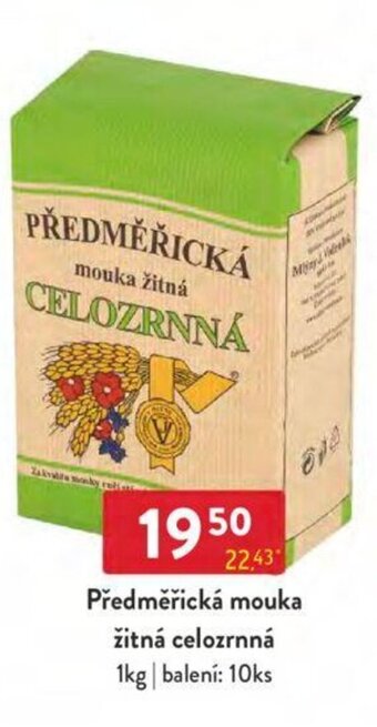 Qanto Předměřická mouka žitná celozrnná 1kg nabídka