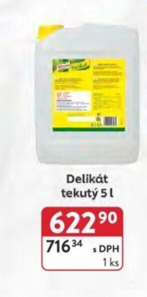 Qanto Knorr Delikát tekutý 5 l. nabídka